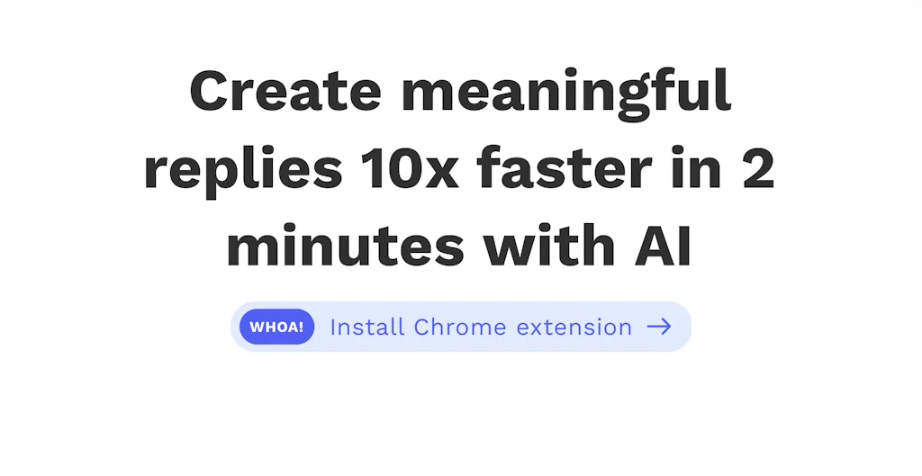 AI-driven replies generator for Twitter & LinkedIn screenshot 5 of 5