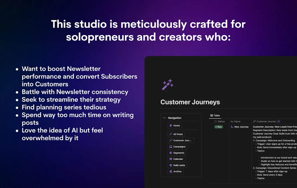 AI Easy Newsletter Studio  screenshot 2 of 7