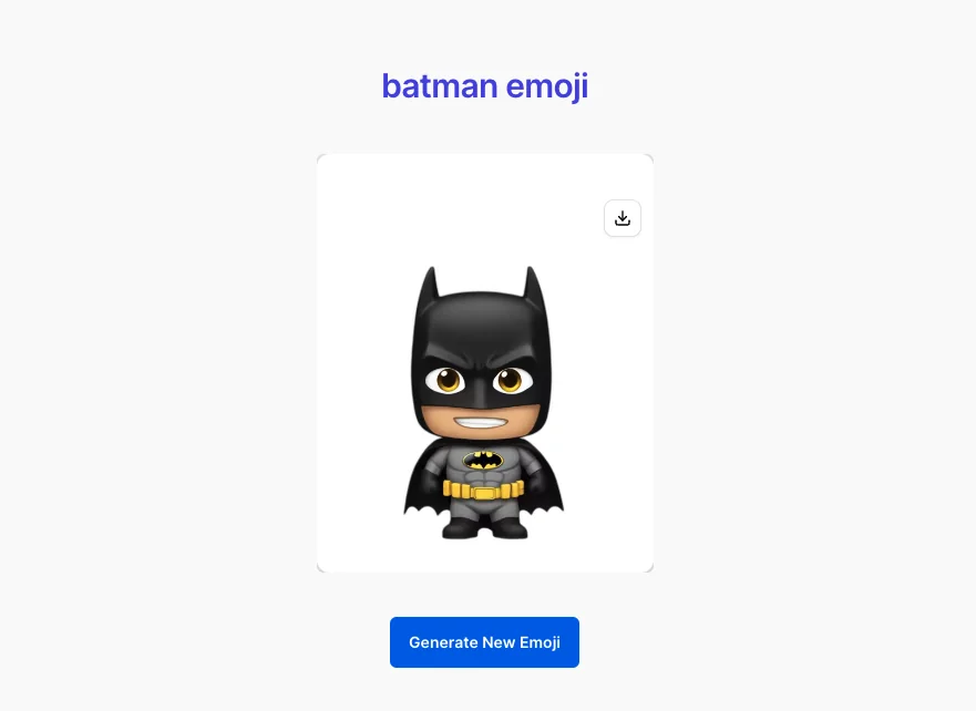 AI Emoji Generator screenshot 2 of 3