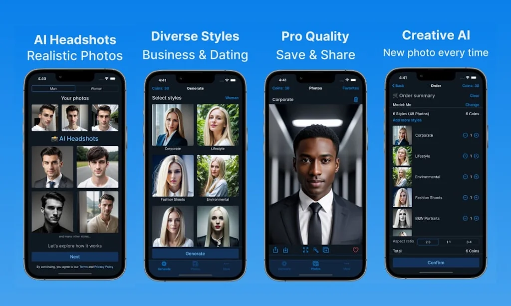 AI Headshot Generator screenshot 1 of 1
