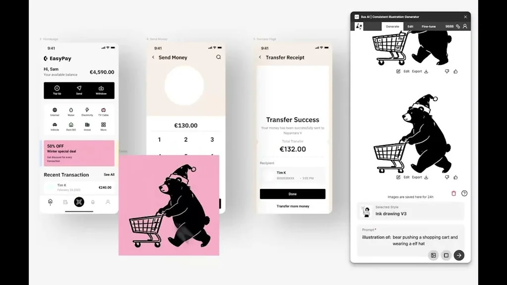 AI illustration Generator screenshot 1 of 3