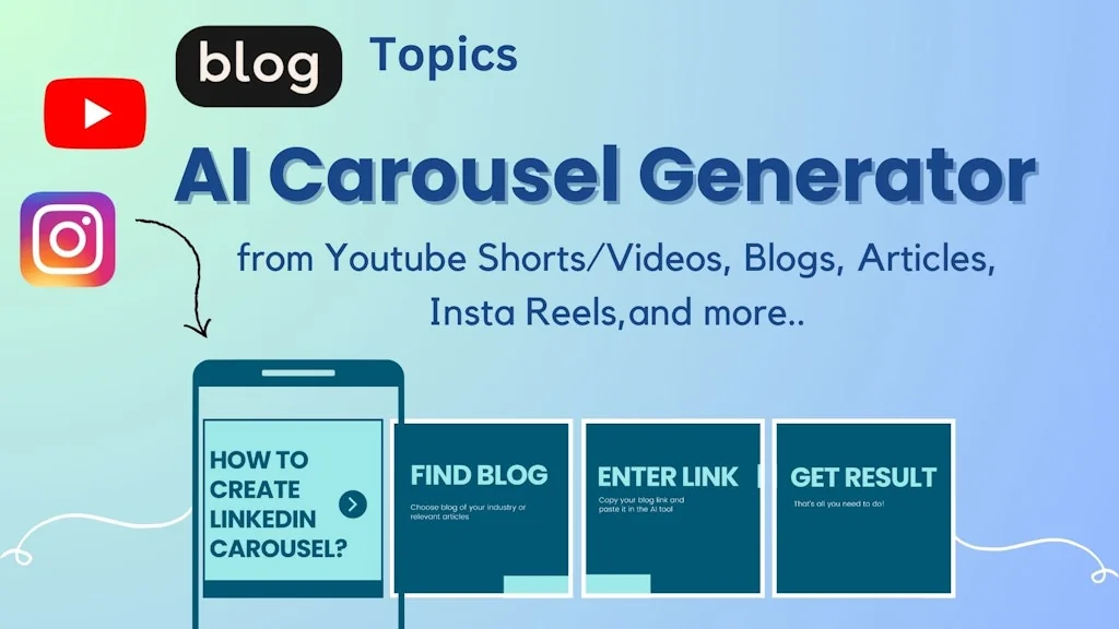 AI LinkedIn Carousel Maker screenshot 1 of 3