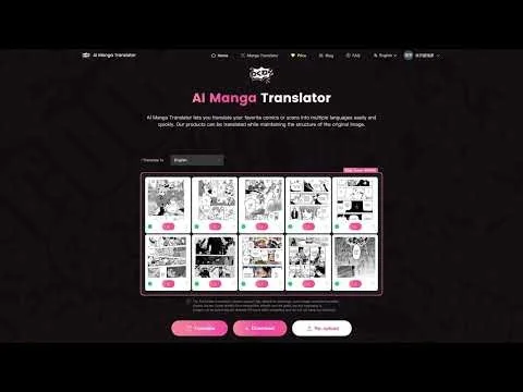 AI Manga Translator screenshot 3 of 3