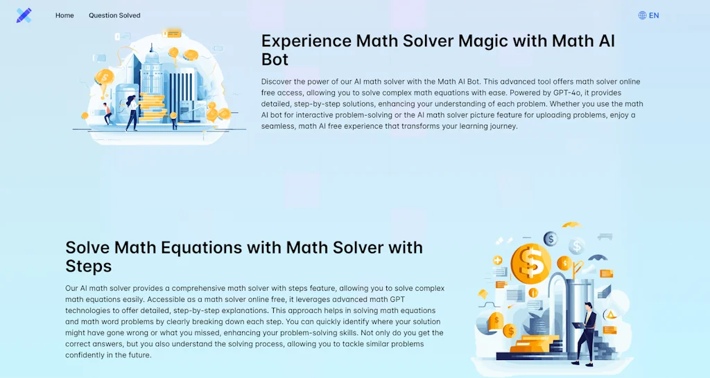 AI Math Solver by GPT-4o Free Online screenshot 2 of 3