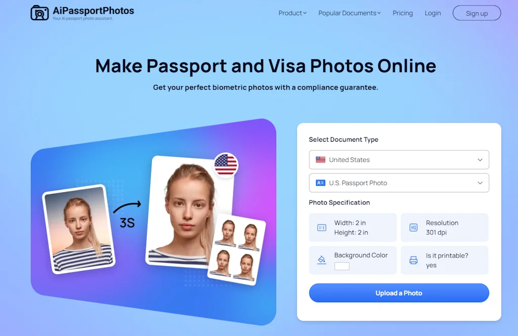 AiPassportPhotos screenshot 1 of 3