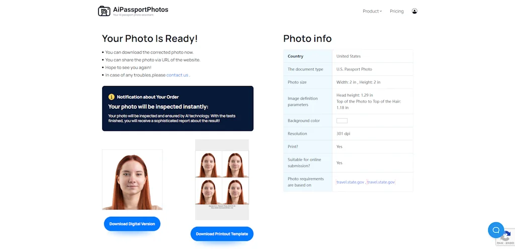 AiPassportPhotos screenshot 3 of 3