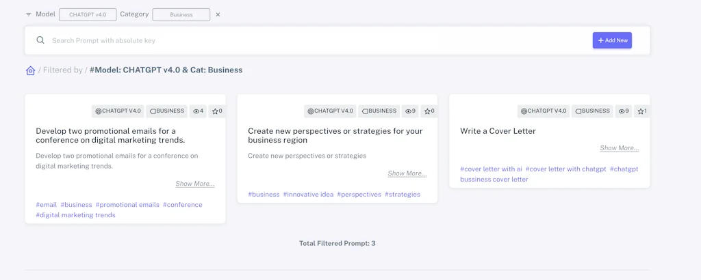 AI Prompt Finder screenshot 1 of 4