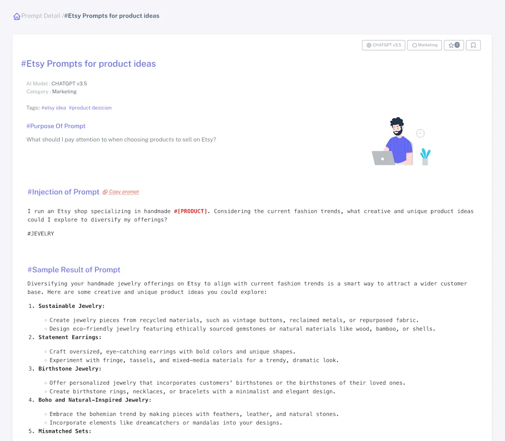 AI Prompt Finder screenshot 2 of 4