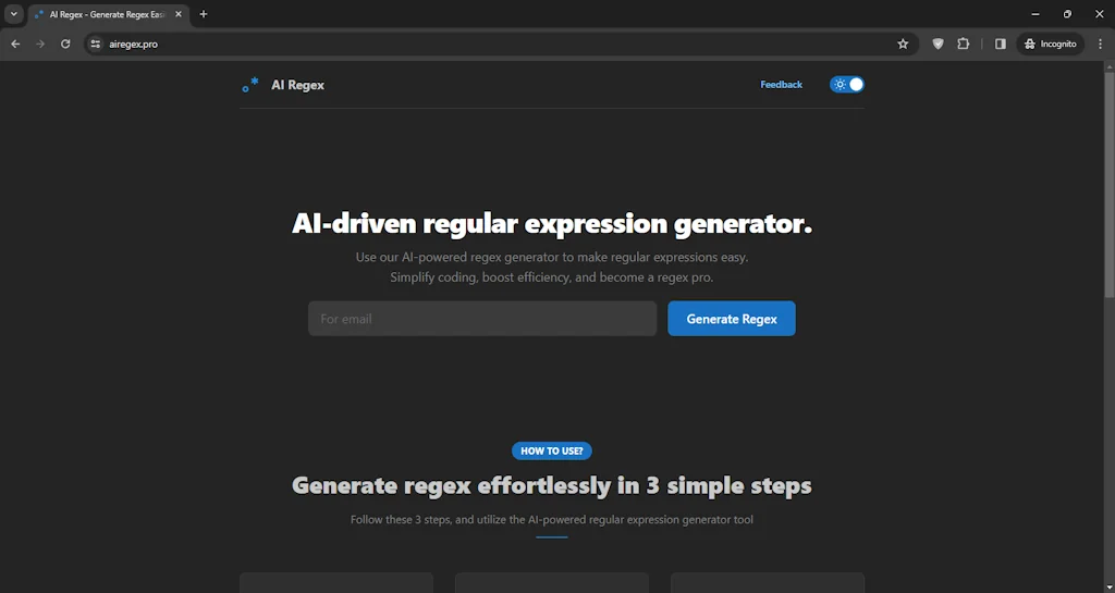 Ai Regex screenshot 1 of 6