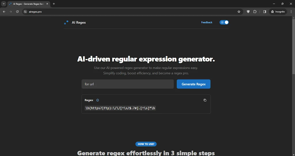 Ai Regex screenshot 4 of 6