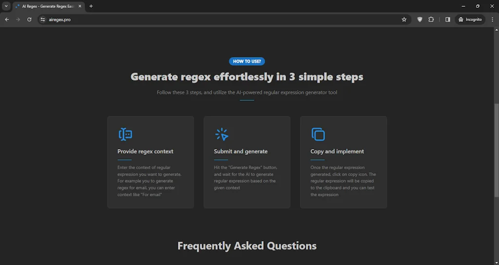 Ai Regex screenshot 5 of 6