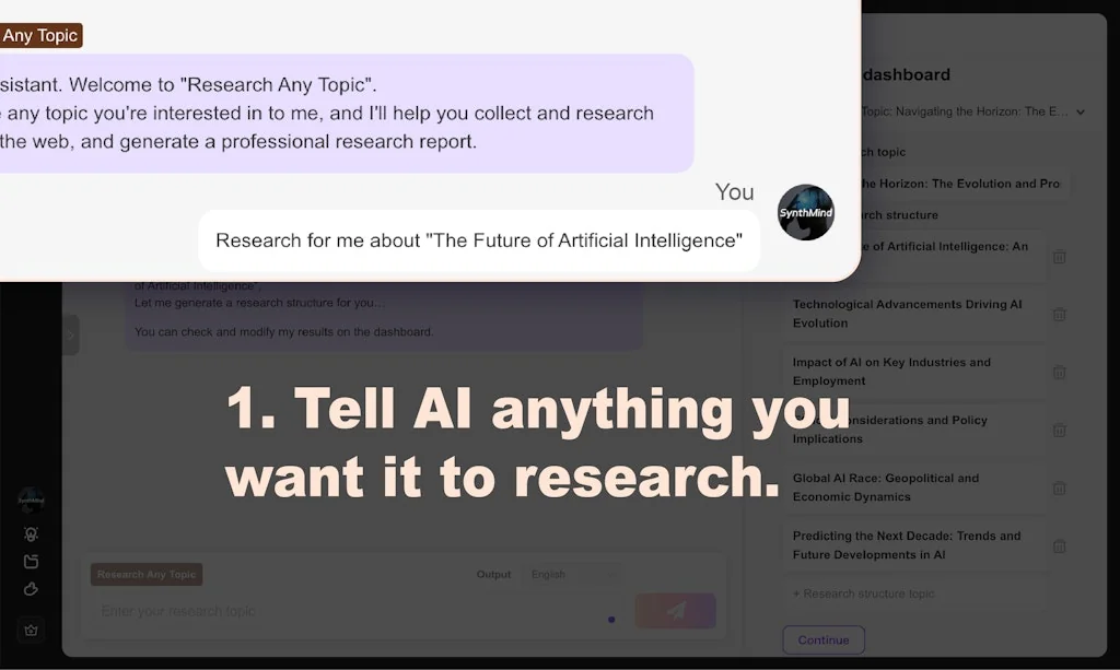 AI Researcher screenshot 3 of 6