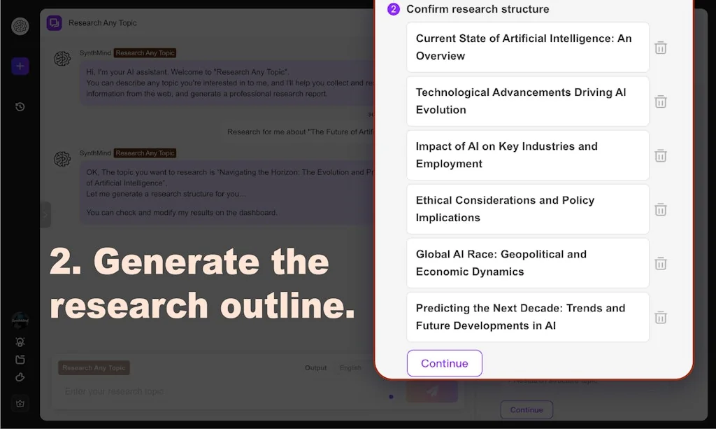 AI Researcher screenshot 4 of 6