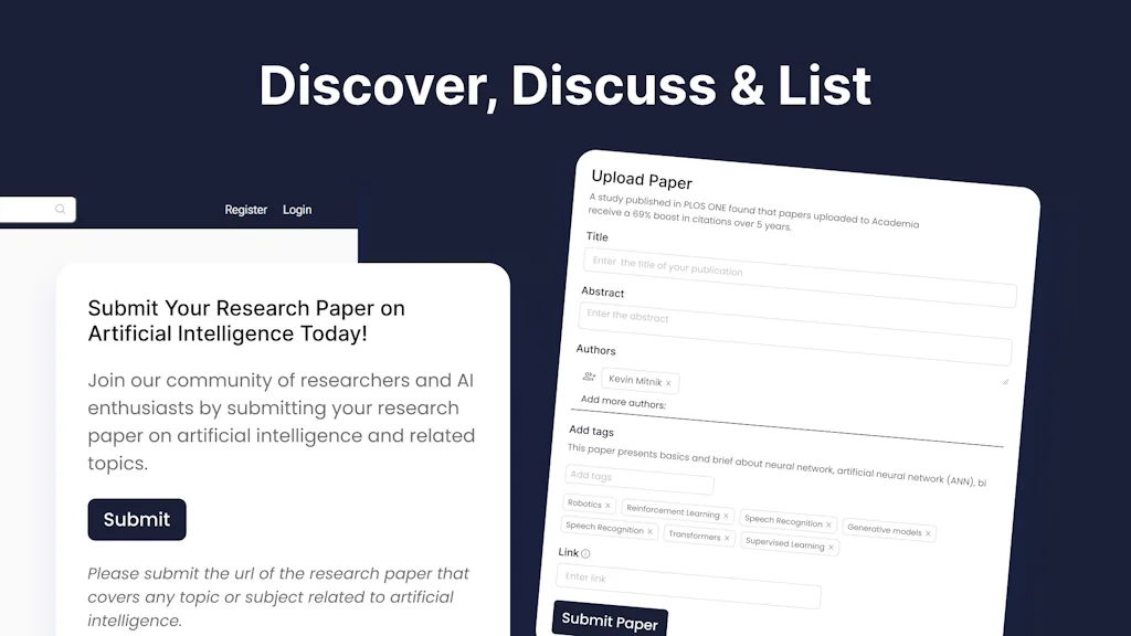 AI RnD - Discover AI Research Papers screenshot 2 of 3