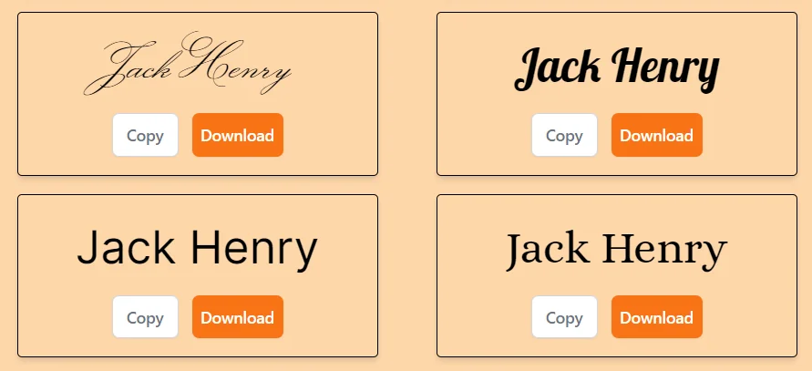 AI Signature Generator screenshot 2 of 2
