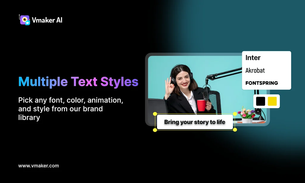 AI Subtitle Generator by Vmaker AI screenshot 2 of 6