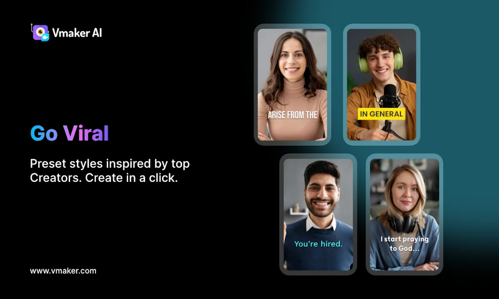 AI Subtitle Generator by Vmaker AI screenshot 5 of 6