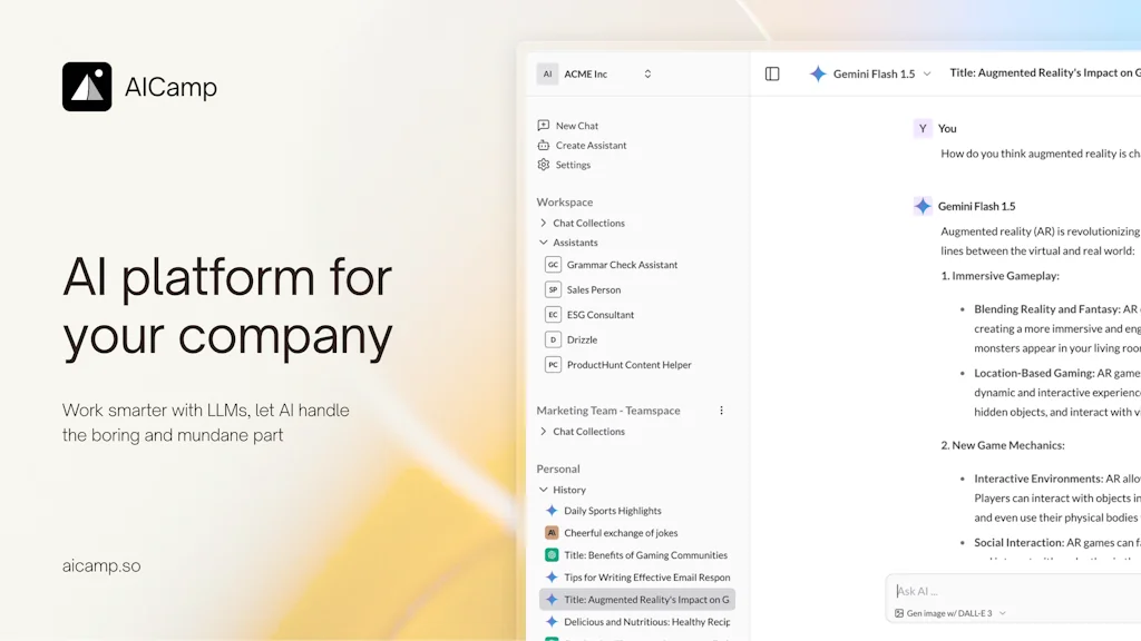 AICamp screenshot 1 of 8