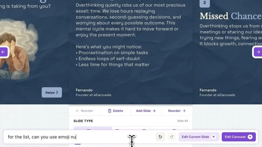 aiCarousels.com screenshot 4 of 4