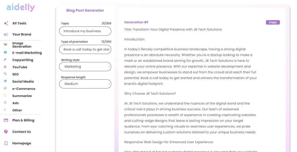 Aidelly screenshot 3 of 3