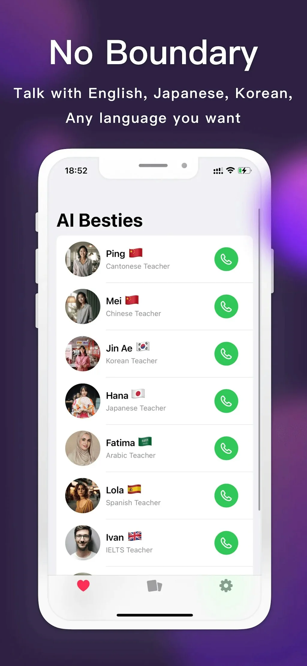 Ainder - Find AI Friends like Tinder screenshot 2 of 3