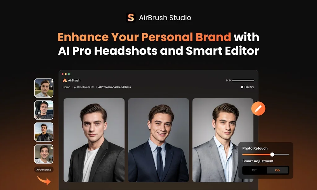 AirBrush ProHeadshot screenshot 1 of 5