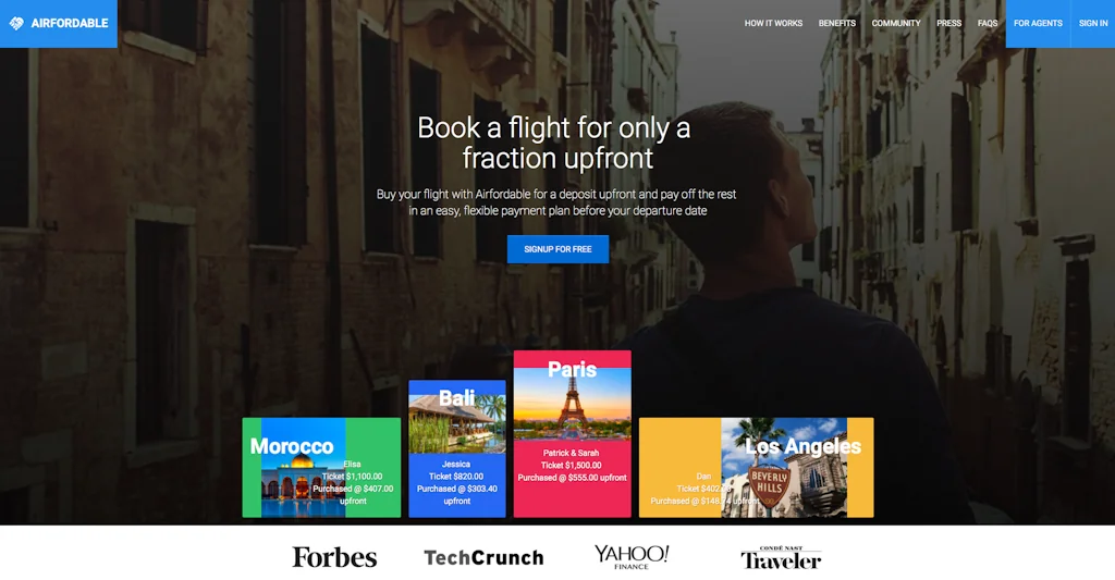 Airfordable screenshot 1 of 2