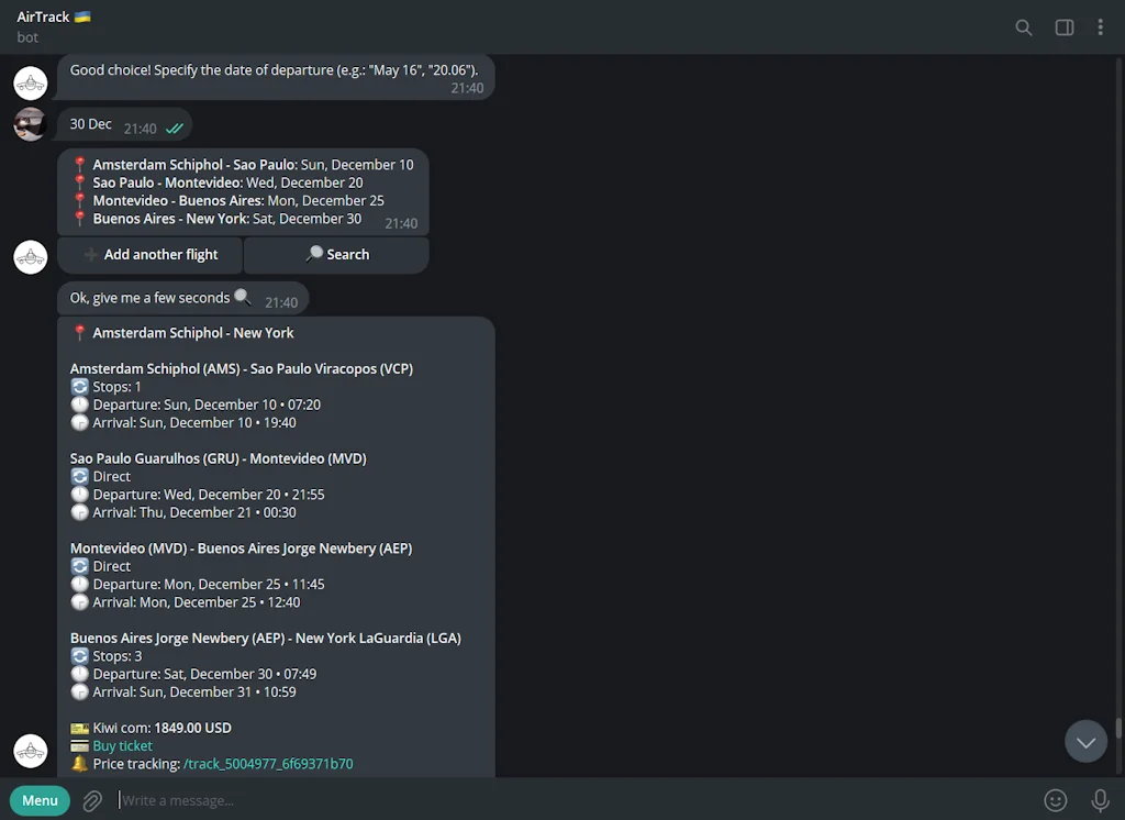AirTrack 3.0 screenshot 5 of 6