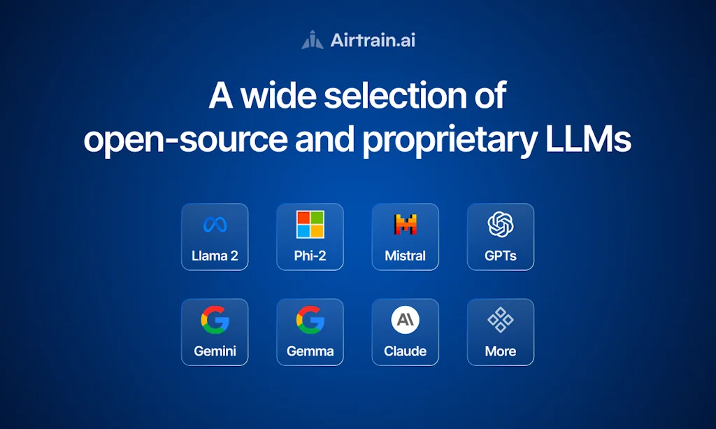 Airtrain.ai LLM Playground screenshot 2 of 5