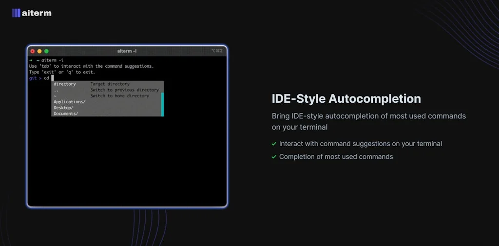 AiTerm screenshot 2 of 3