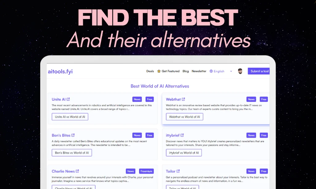 aitools.fyi - Best AI Tools [ChatGPT and more...] screenshot 3 of 4