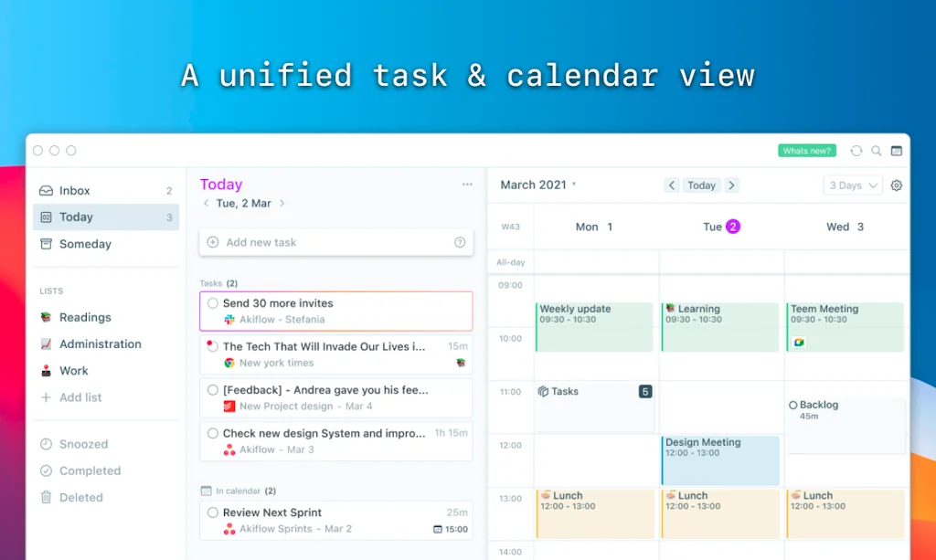 Akiflow screenshot 2 of 9