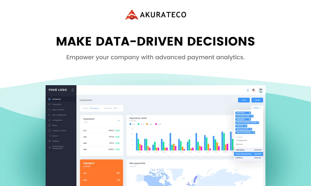 Akurateco Payment Orchestration Platform screenshot 6 of 6