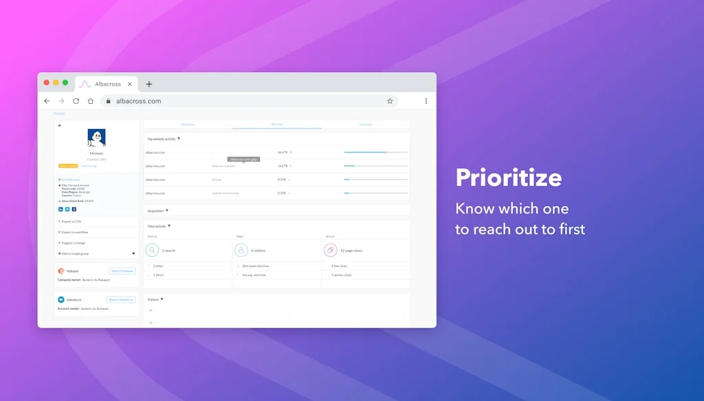 Albacross screenshot 4 of 6