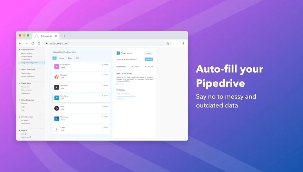 Albacross screenshot 5 of 6