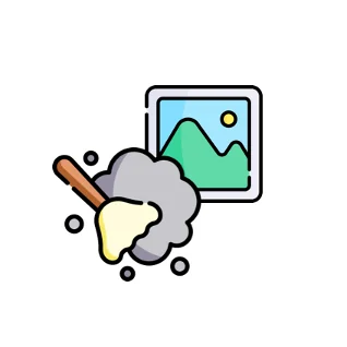 Album Cleaner: SwipeClea logo