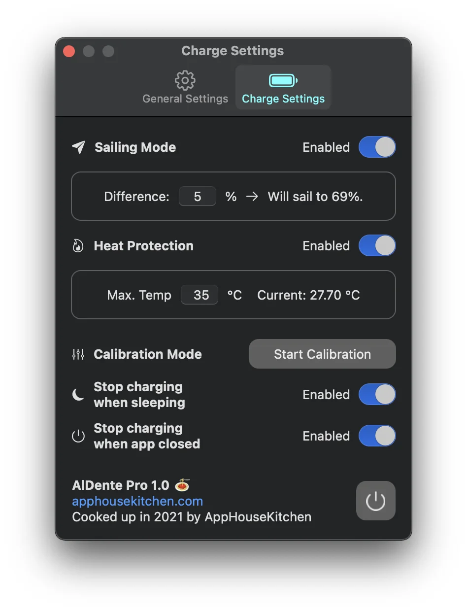 AlDente screenshot 6 of 6