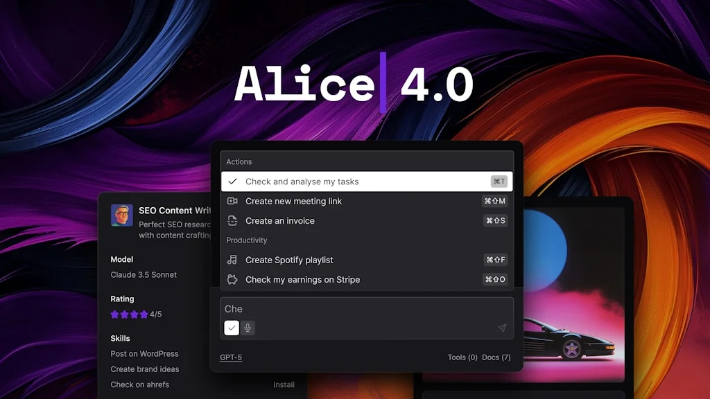 Alice screenshot 1 of 8