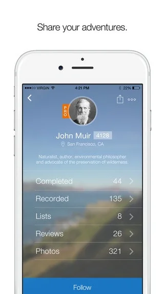 AllTrails screenshot 1 of 5