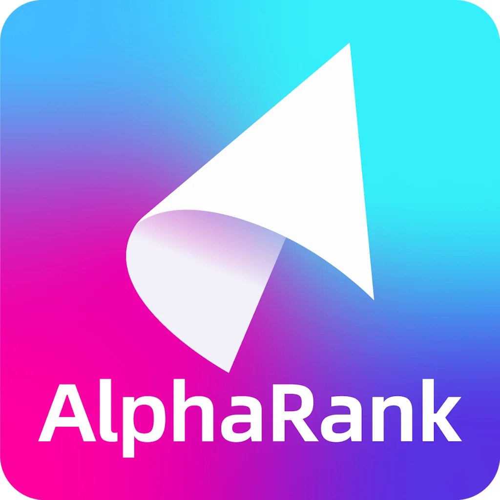 AlphaRank logo