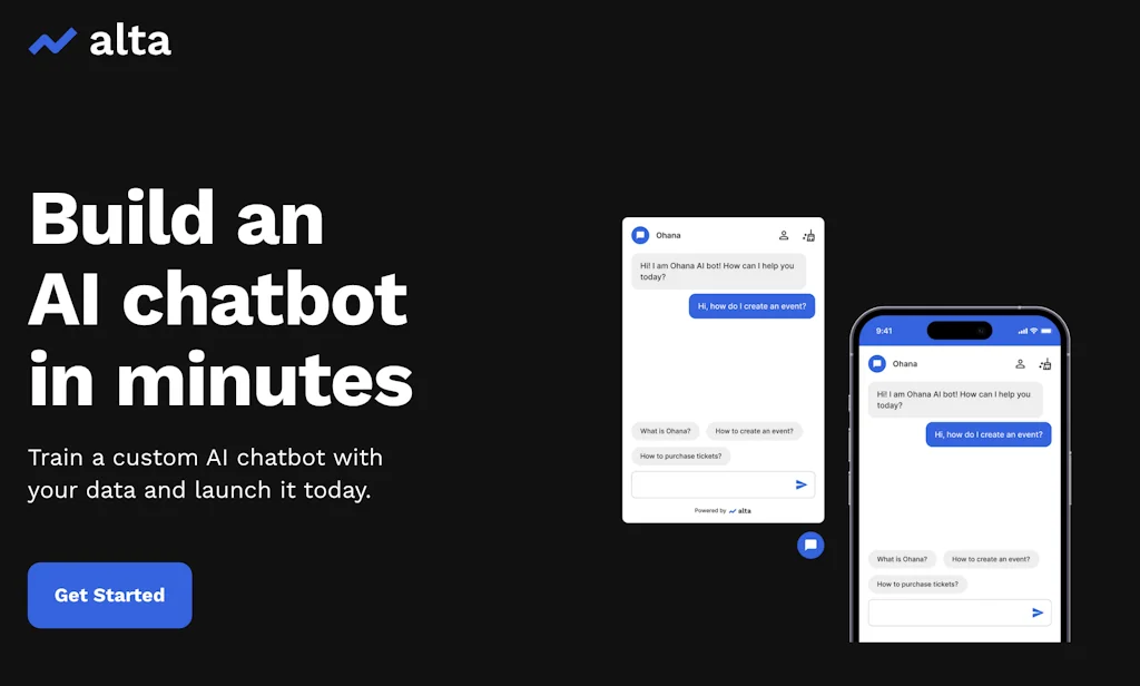 Alta AI screenshot 1 of 3