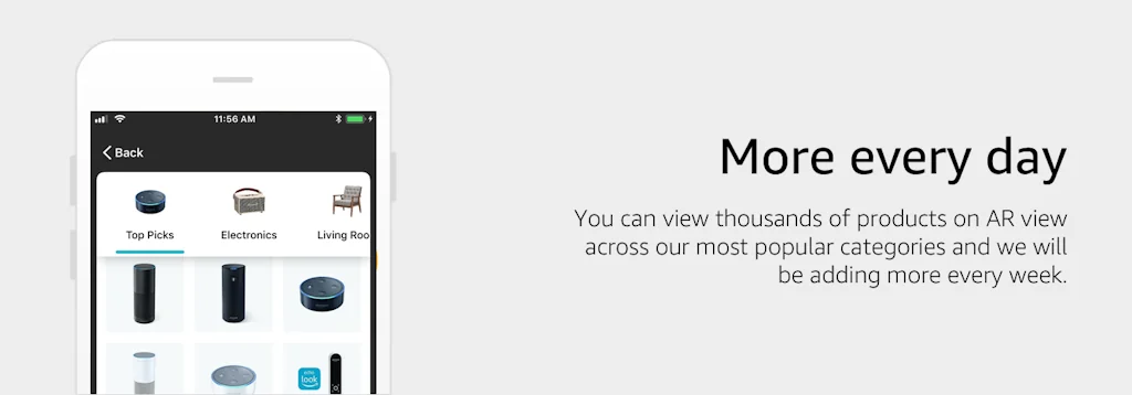 Amazon AR view screenshot 1 of 5