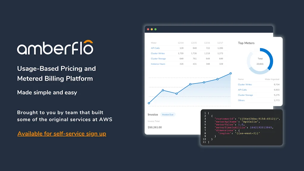 Amberflo screenshot 1 of 7