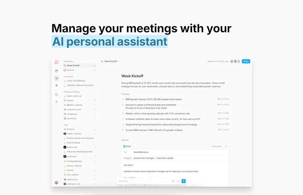 Amie screenshot 4 of 6