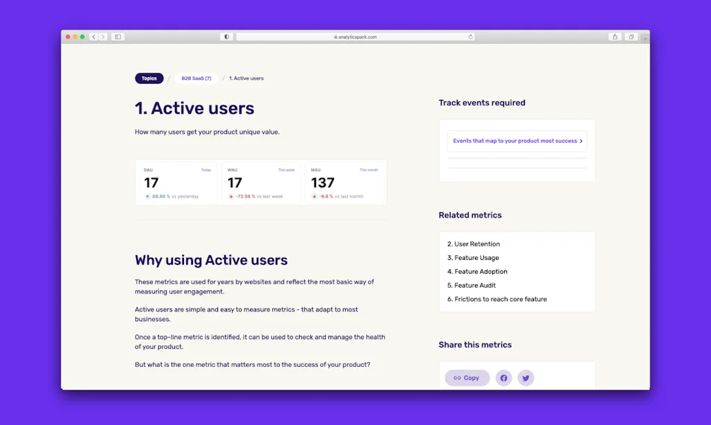 Analytics Pack screenshot 2 of 3
