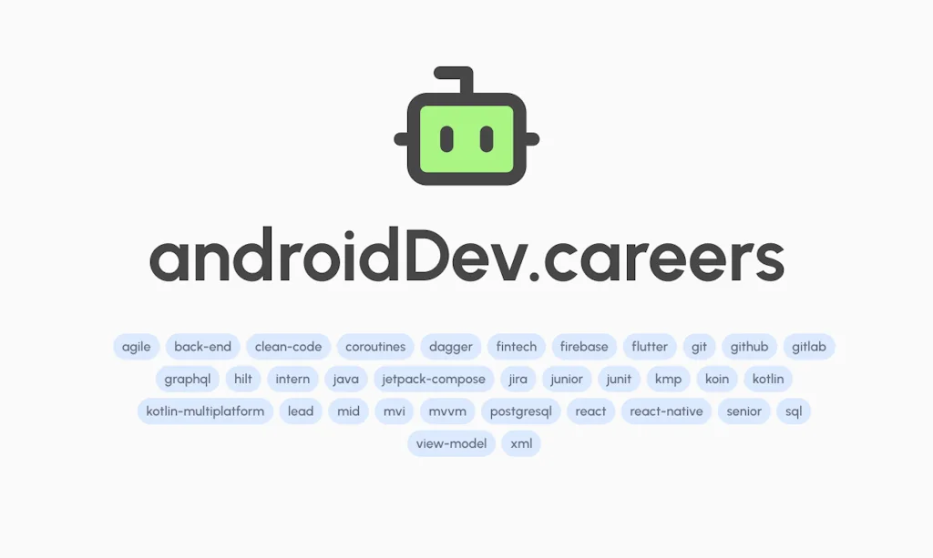 androidDev.careers screenshot 1 of 4