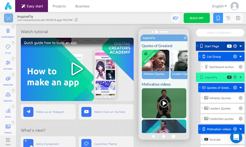 Andromo screenshot 5 of 6