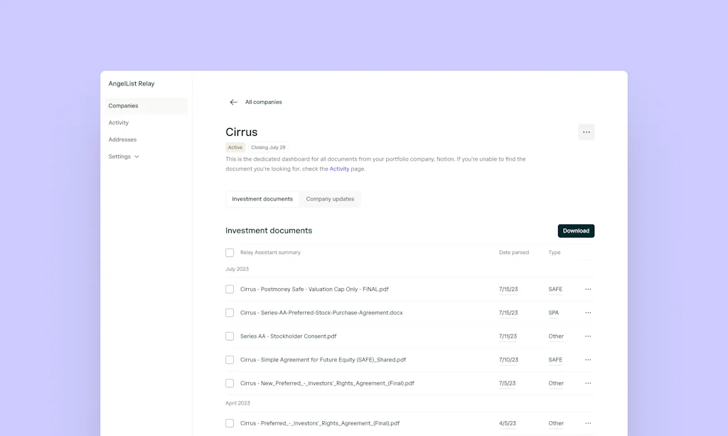 AngelList screenshot 4 of 5