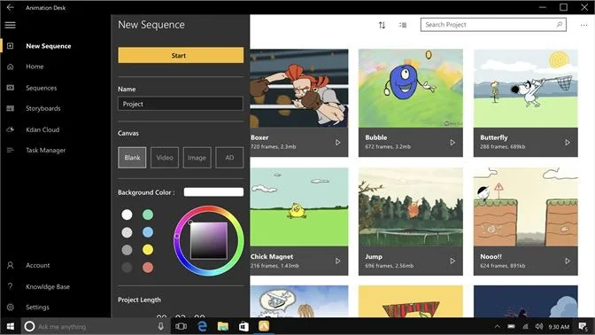 Animation Desk For Windows screenshot 3 of 8