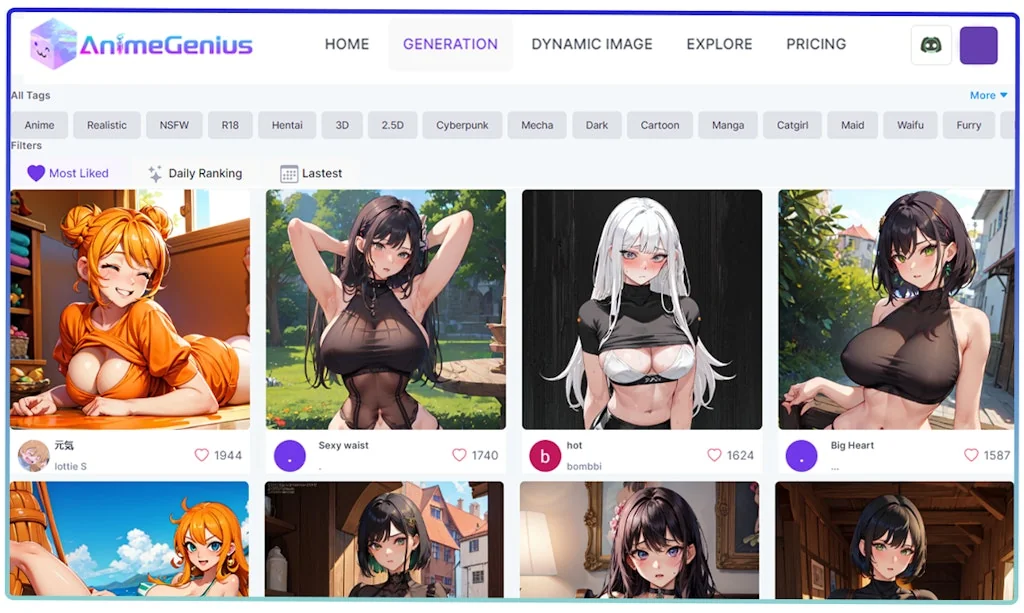 AnimeGenius-Anime AI Generator screenshot 3 of 6